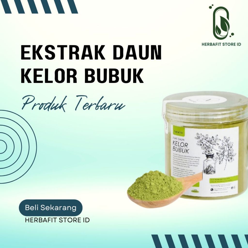

BUBUK DAUN KELOR ORGANIK Premium 250G