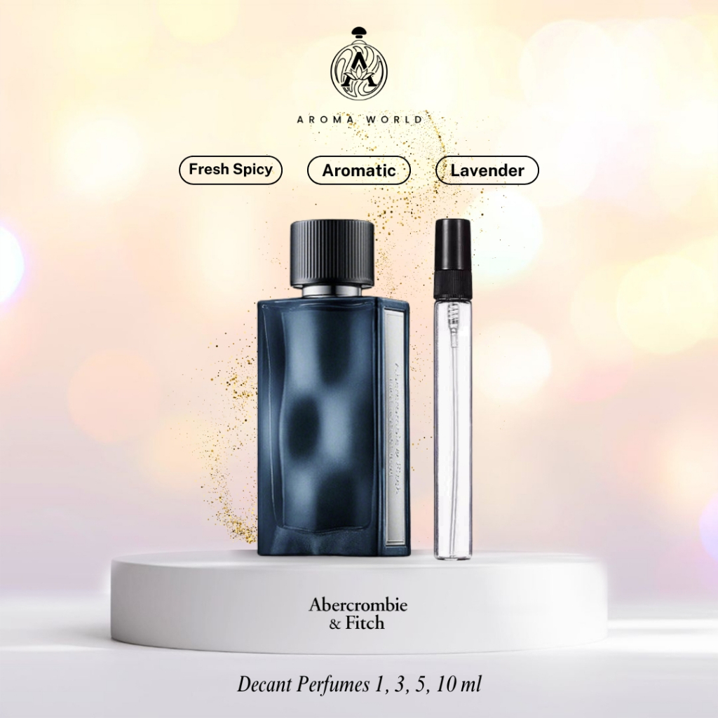 Decant Parfum Abercrombie & Fitch First Instinct Blue EDT for Men - Perfume Dekan Travel Size