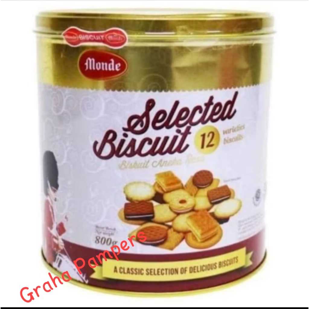 

Monde selected biscuit gold 800g Murah