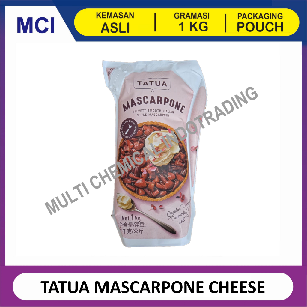 

TATUA MASCARPONE CHEESE KRIM KEJU MASCARPONE 1 KG