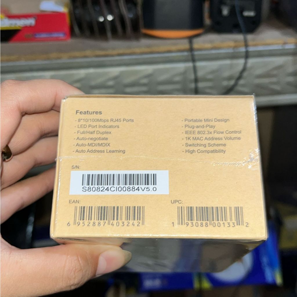 SWITCH HUB TOTOLINK 8 PORT