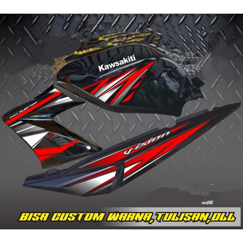 STRIPING VIXION OLD / STICKER STRIPING VIXION OLD VARIASI/ LIS STRIPING VIXION OLD CUSTOM/ STRIPING 
