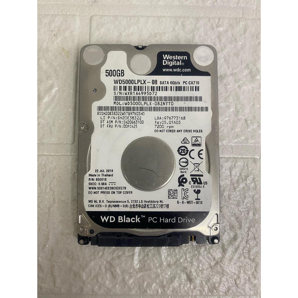 HDD WD 500GB Hardisk WD Black Internal 2.5 Harddisk Laptop Notebook