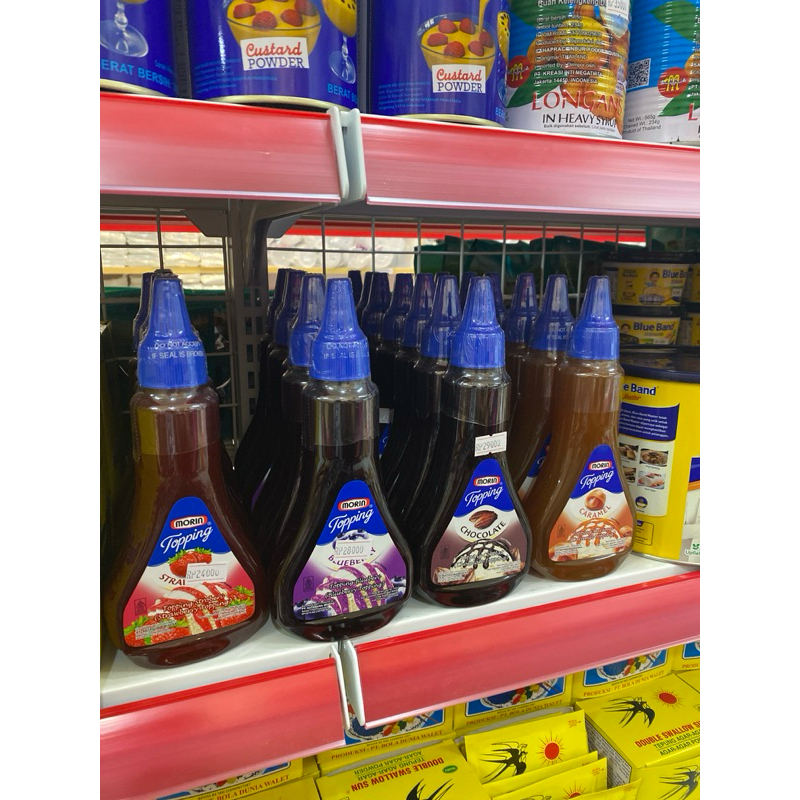

topping merek morin berbagai macam rasa