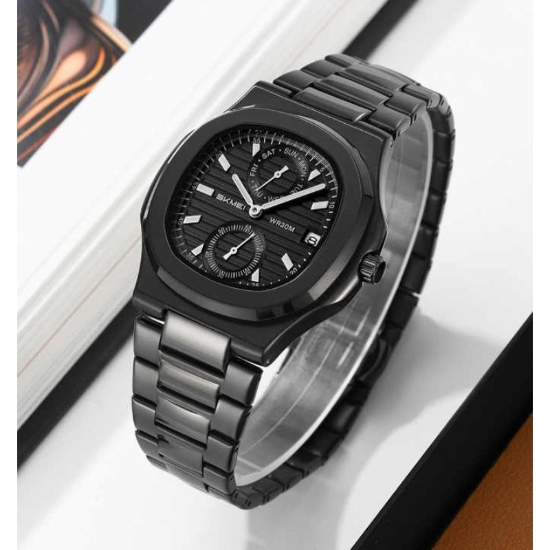 Jam pria Skmei 2423 analog free gift carton box