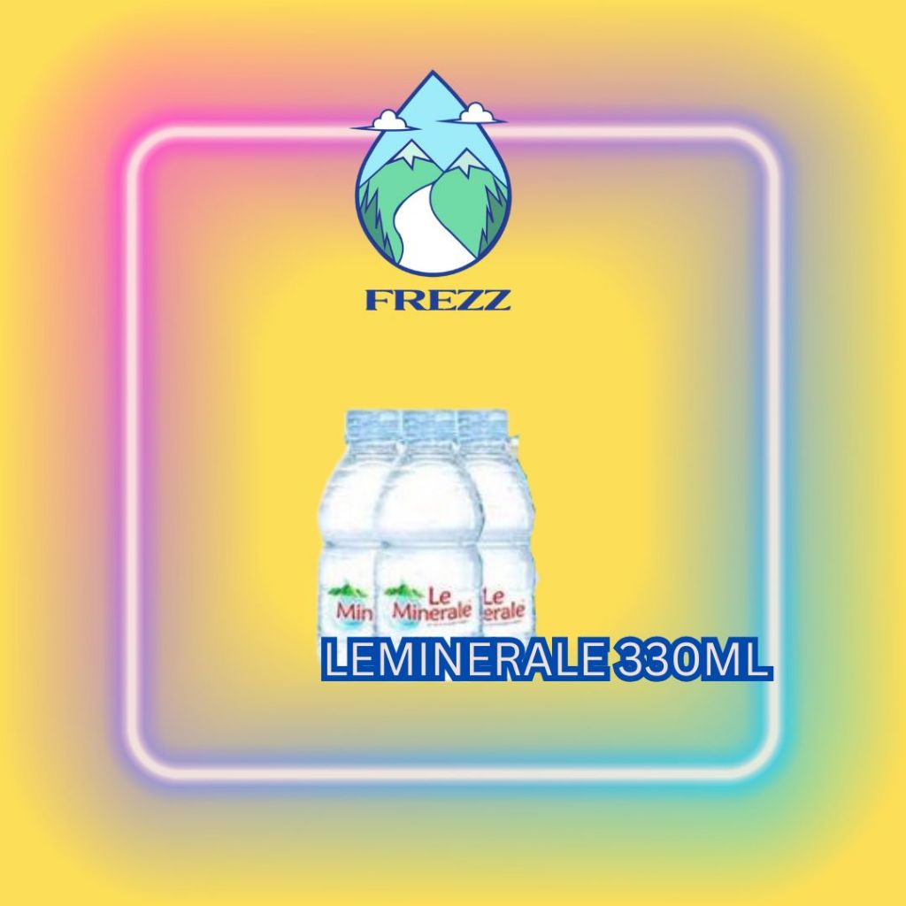 

(INSTANT) LE MINERALE 330 ml SATUAN - READY LEMIN LEMINERAL GALON 1500 ML, 600 ML Air Minum Kemasan Botol Minuman Kardus