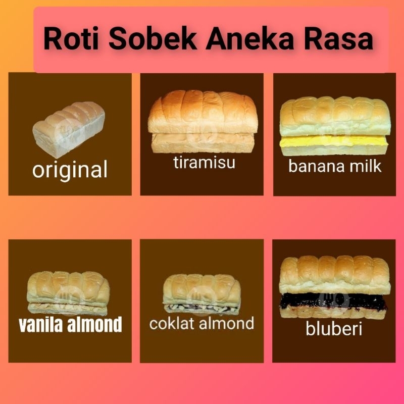 

Roti Sobek isi Cokelat