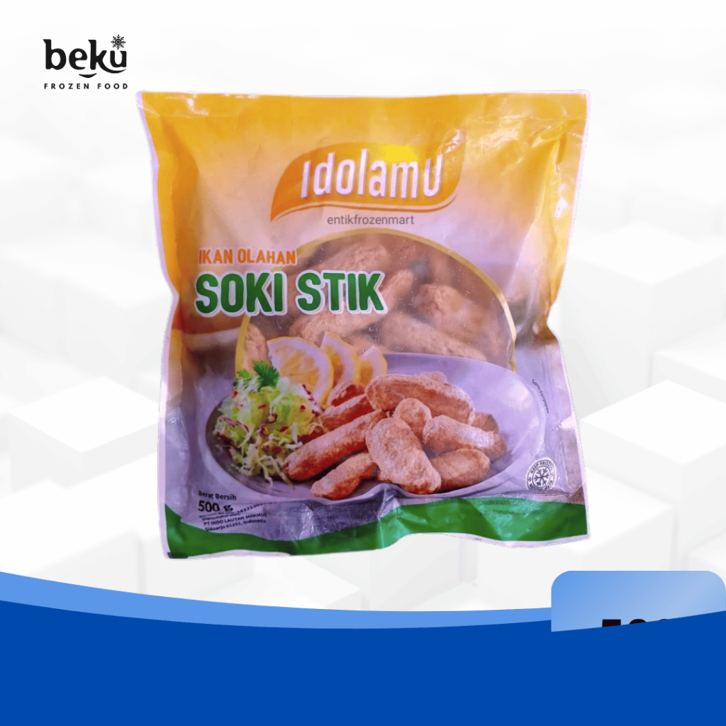 

IDOLAMU SOKI STICK - OLAHAN IKAN TEMPURA ILM PREMIUM (500g)