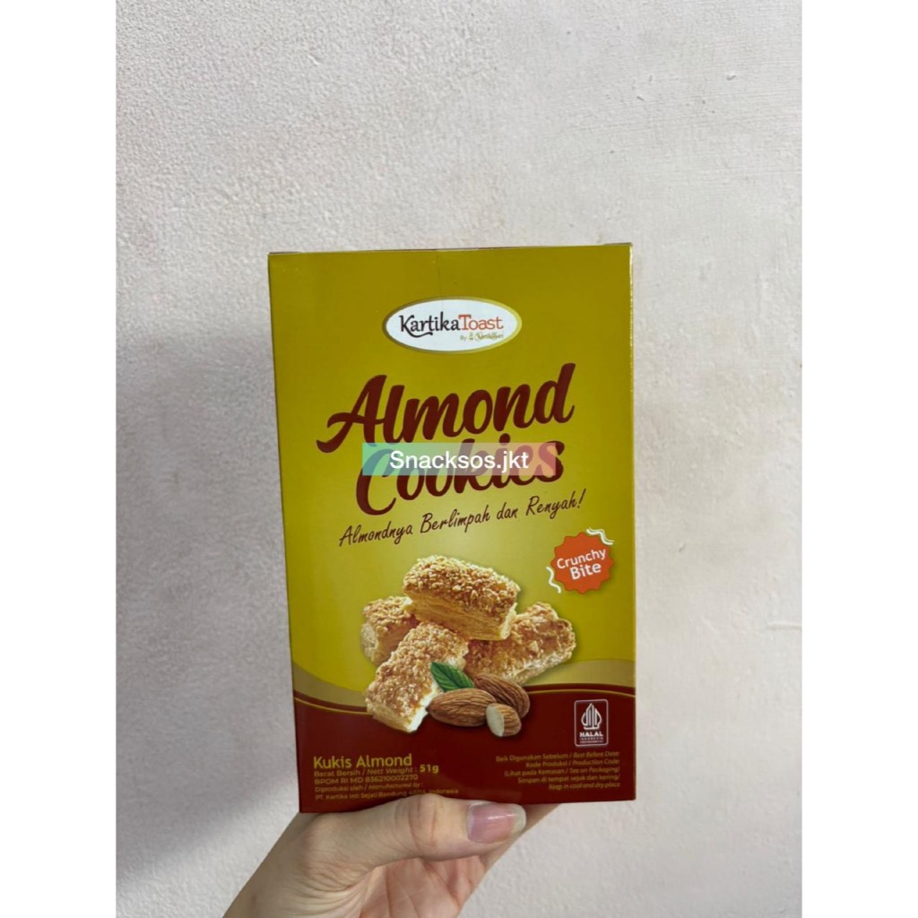 

KARTIKA TOAST ALMOND COOKIES - KARTIKA SARI