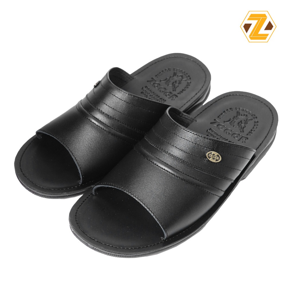 Zeger Sandal Kulit Pria - P 323
