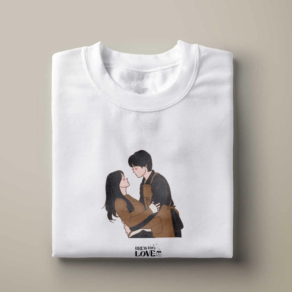 KAOS KDRAMA BREWING LOVE KOREAN DRAMA T-SHIRT KOREAN DRAMA KDRAMA MERCHANDISE KAOS DRAMA KOREA