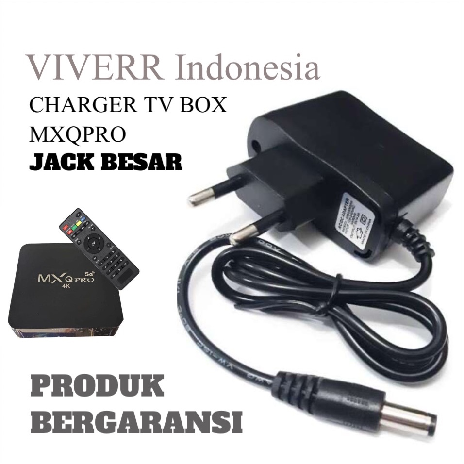 Charger Adaptor TV box adaptor universal original 100% kwalitas bahan tebal.