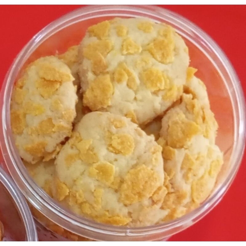 

(PREMIUM) CORNFLAKES COOKIES KUE KERING LEBARAN HOME MADE