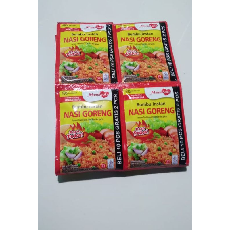 

Bumbu insran nasi goreng mamasuka 24 pcs