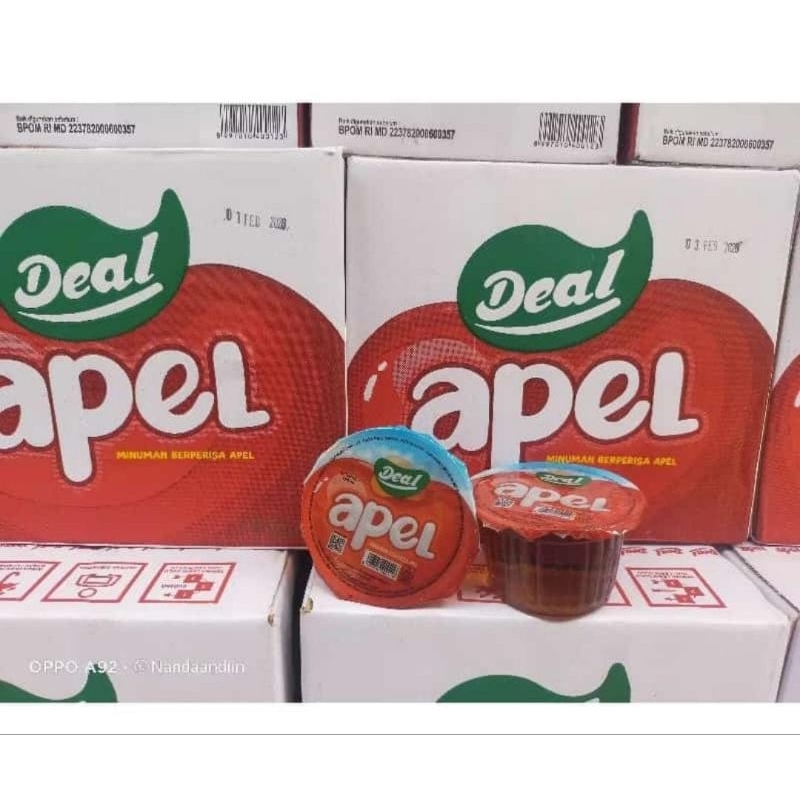 

minuman sari apel