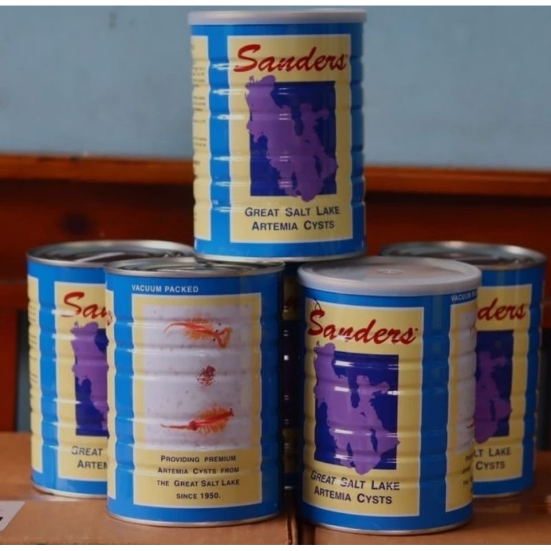 Artemia sanders biru 425gr original artemia sanders