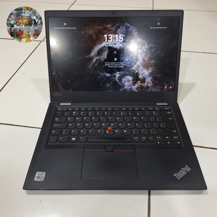 LAPTOP LENOVO THINKPAD L13 CORE i3 Gen 10 Layar 13 Inch