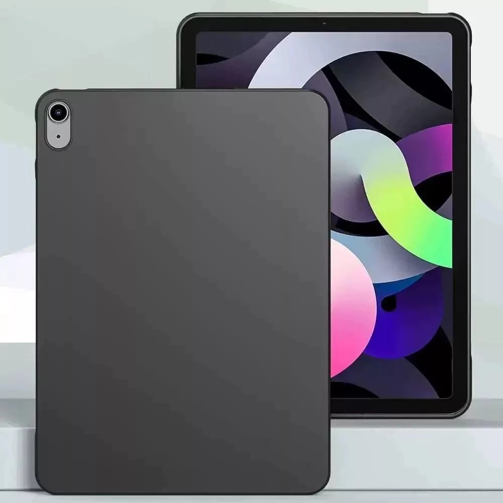 [ Samsung Tab A9 / Tab A9+ / Tab S9 / Tab S9 Fe ] Soft Case Black Tab Hitam Silicone