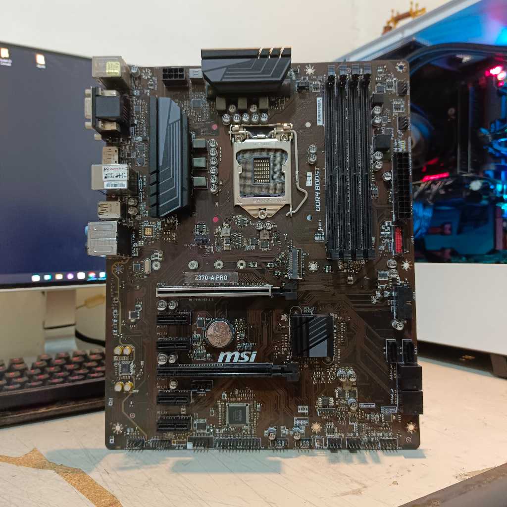 Motherboard MSI Z370 Intel LGA 1151 Support Generasi 8/9