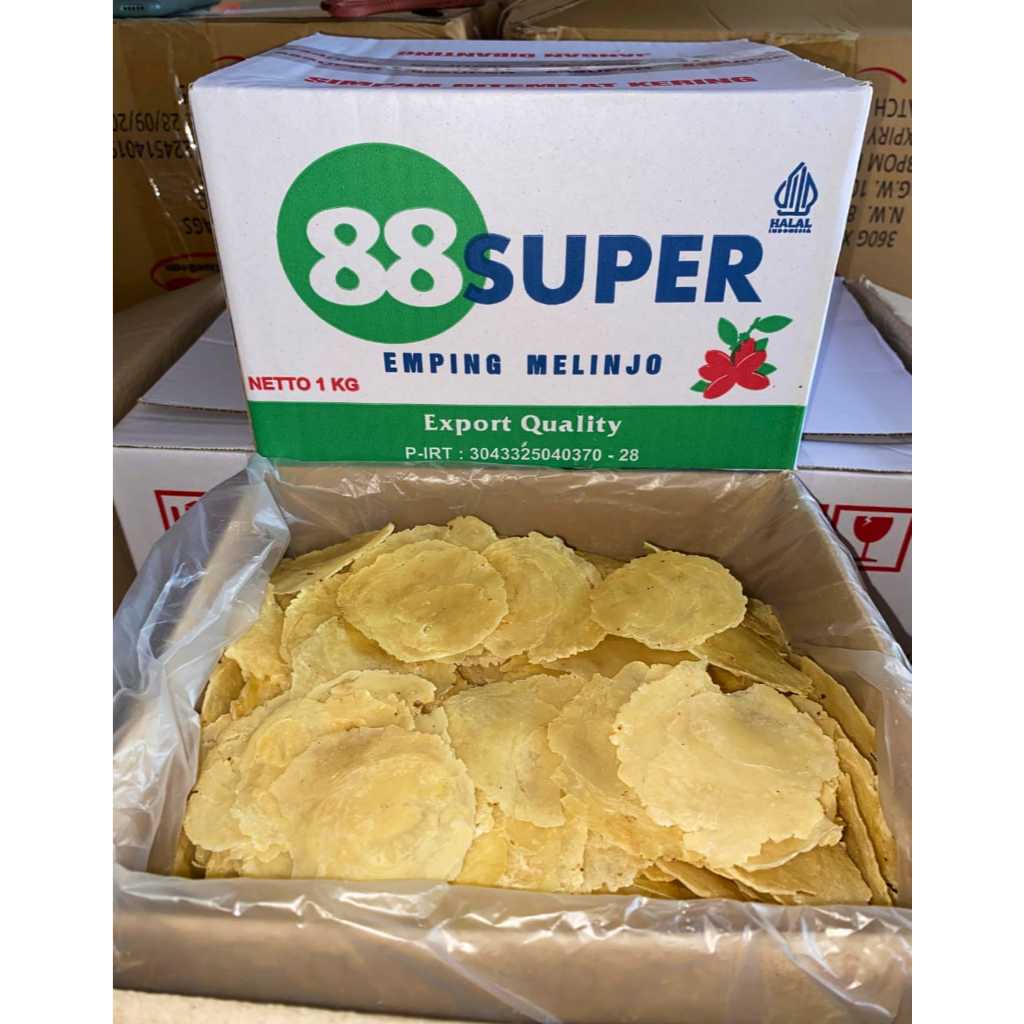 

Emping Mentah Super 88 Per Box