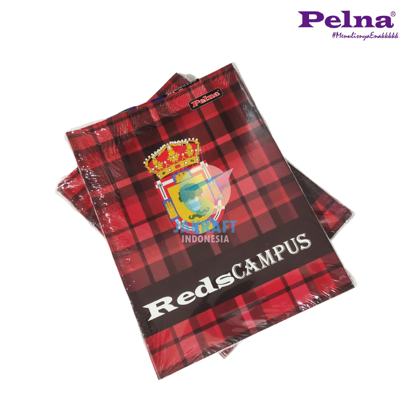 

(10 Pcs) GROSIR Buku Tulis Panjang PELNA Reds Campus B5 isi 36 Mirip Big Boss & AA Maxy Maxi Boxy | PACK