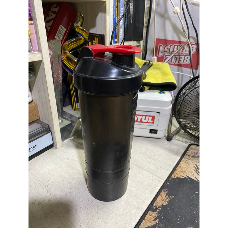 Botol Minum Gym 650ml Bisa Untuk Suplemen Bekas/Second