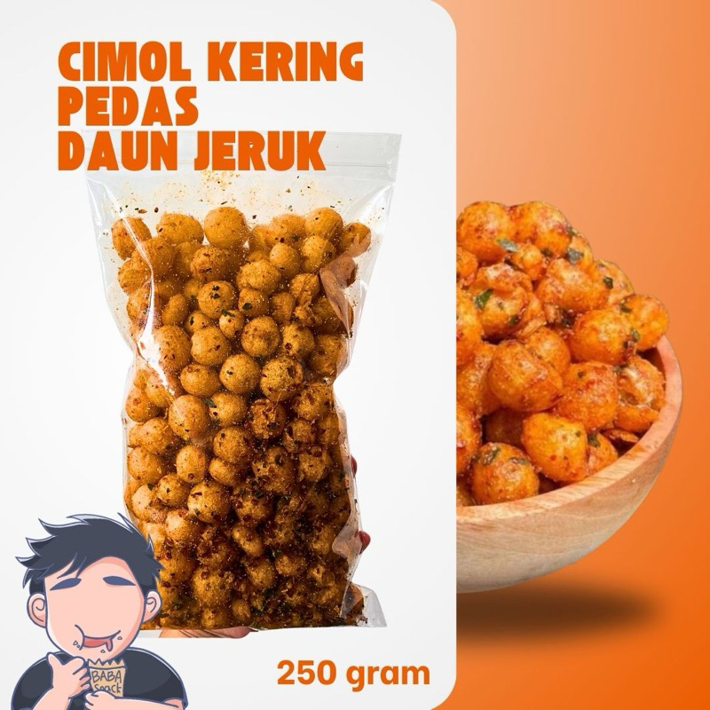 

CIMOL PREMIUM KERING PEDAS DAUN JERUK 250 gram MELIMPAH LARIS ENAK