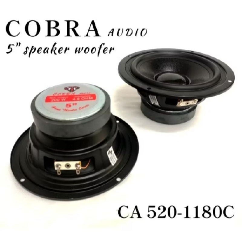 SEPEAKER COBRA 5 INCH 200 WATT