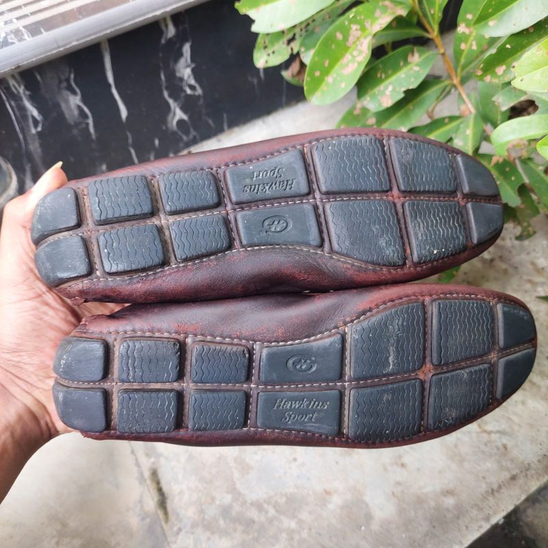 sepatu loafer second merk hawkins sport size 36(23cm)