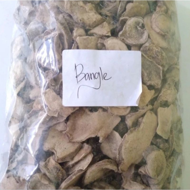 

Bangle Kering 500gr Bengle iris Kering Rempah Herbal
