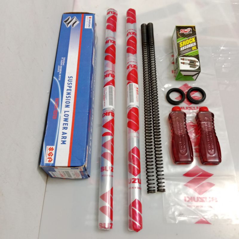 Shock depan+per+seal+oli satria fu old satria fu komplit