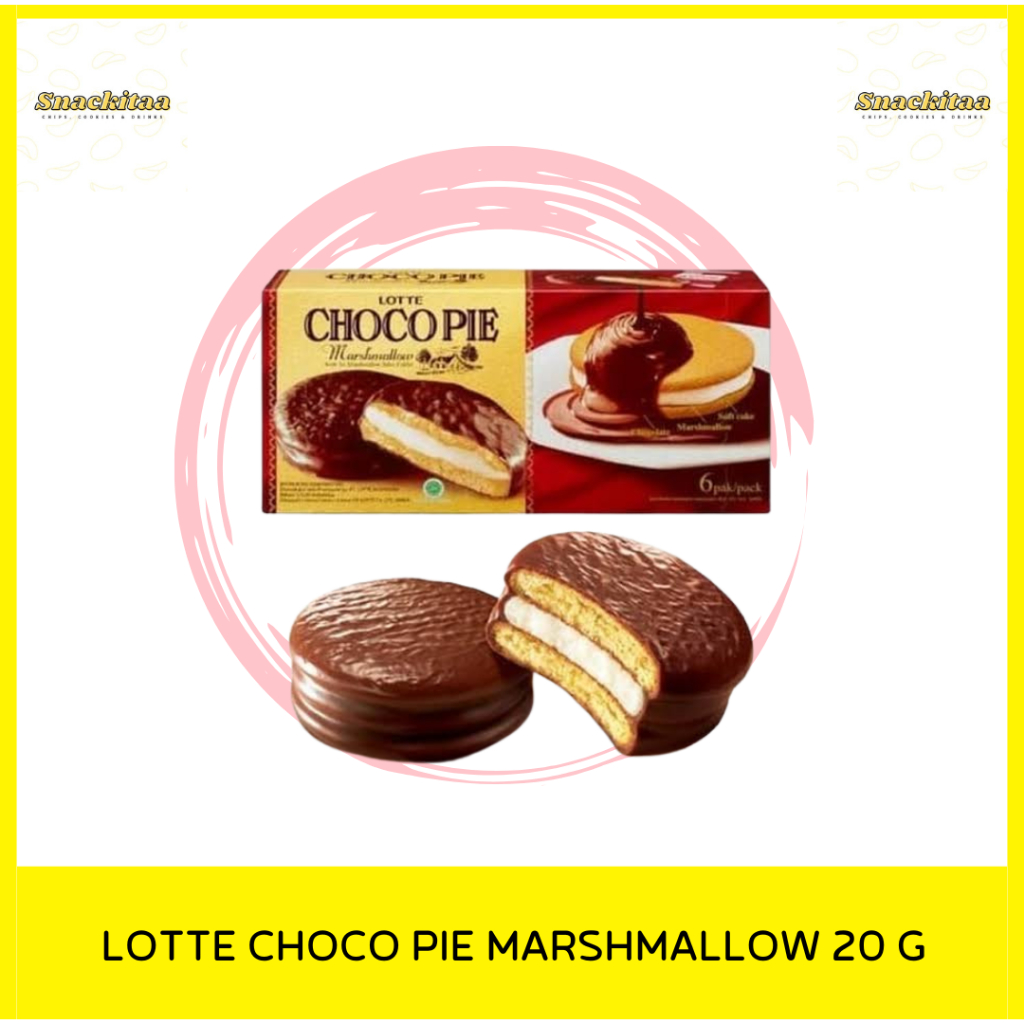 

LOTTE CHOCO PIE MARSHMALLOW 20G