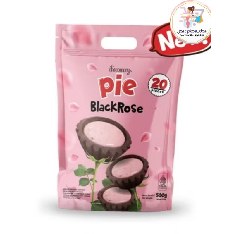 

PIE BLACK ROSE BY CHOCOMORY+ FREE BUBBLE WRAP