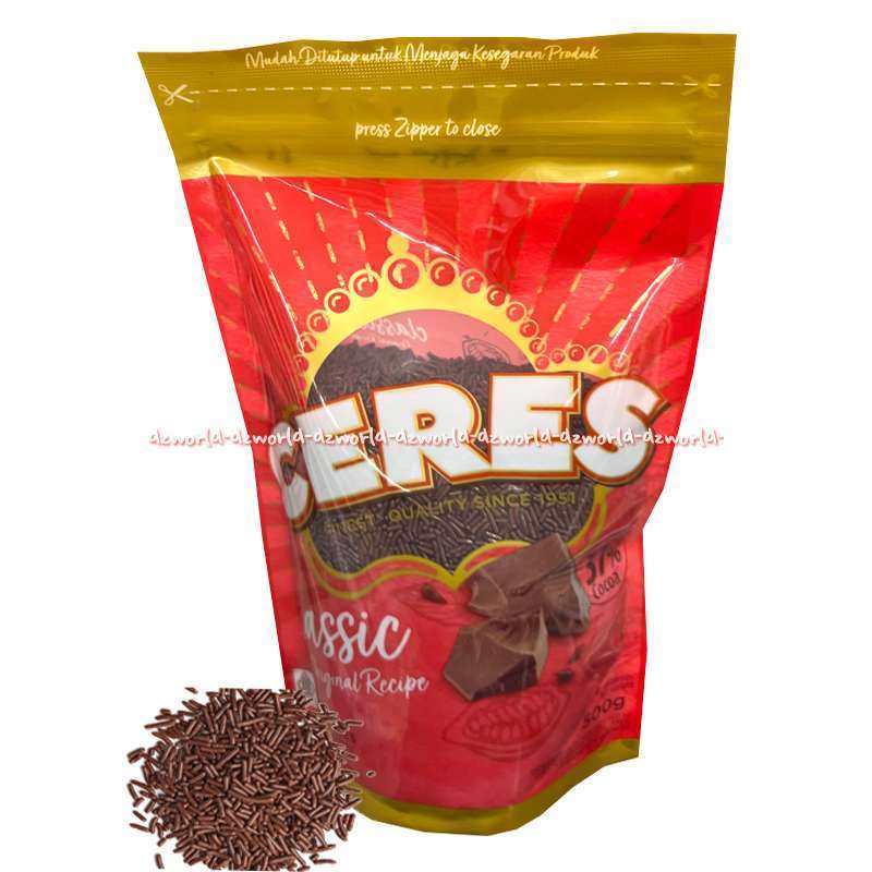 

Meses Ceres Coklat Classic Ziplock 500gr