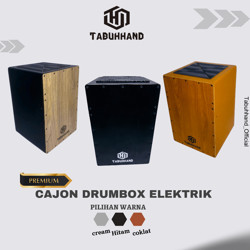 Tabuhhand cajon akustik/elektrik kajon drumbox cajon duduk akustik/electric premium