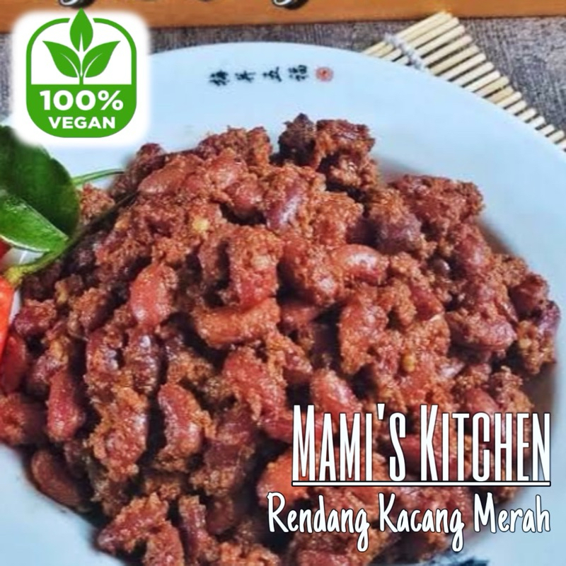 

(Vegatarian Food) Rendang Kacang Merah 250gram