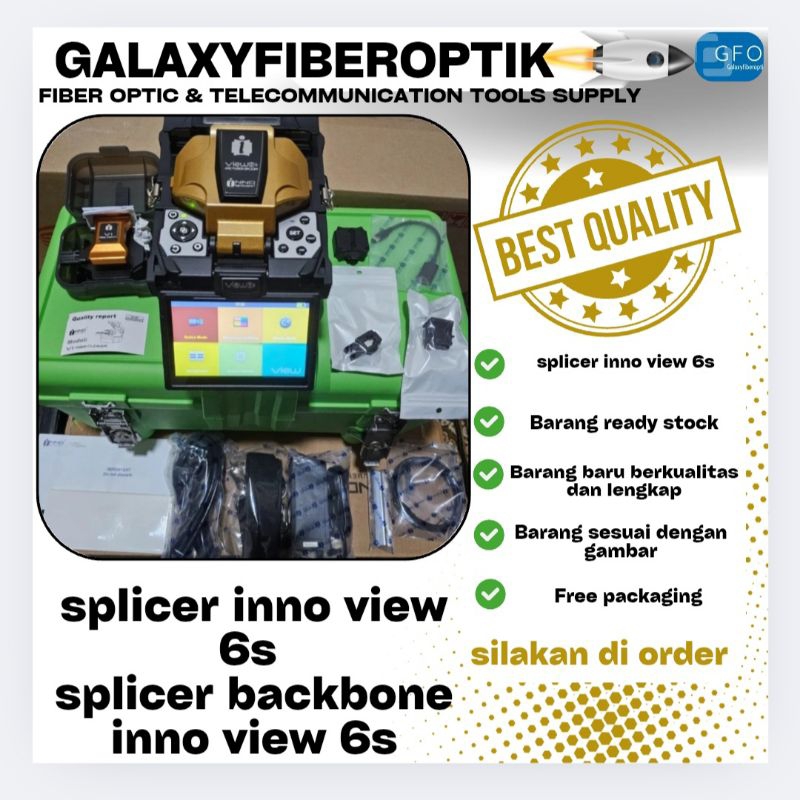 splicer inno view 6s / splicer backbone inno view 6s