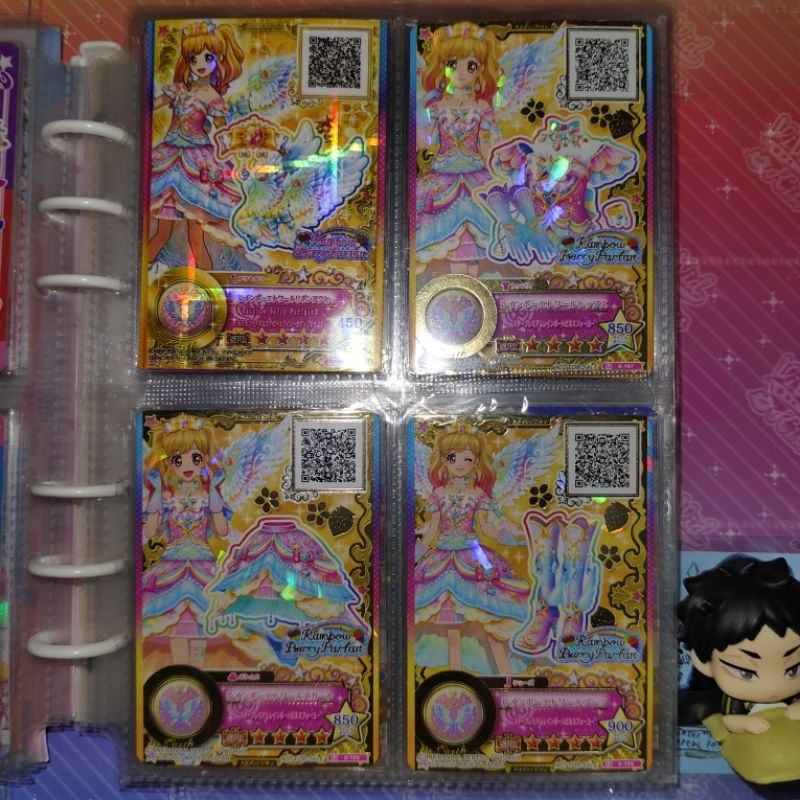 Aikatsu Stars Yume SPR Rainbow Etoile/Earth Coord Fullset