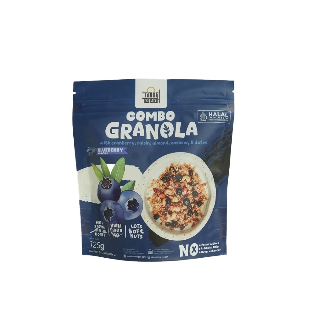 

Granola Blueberry 125g Sereal Makanan Sehat