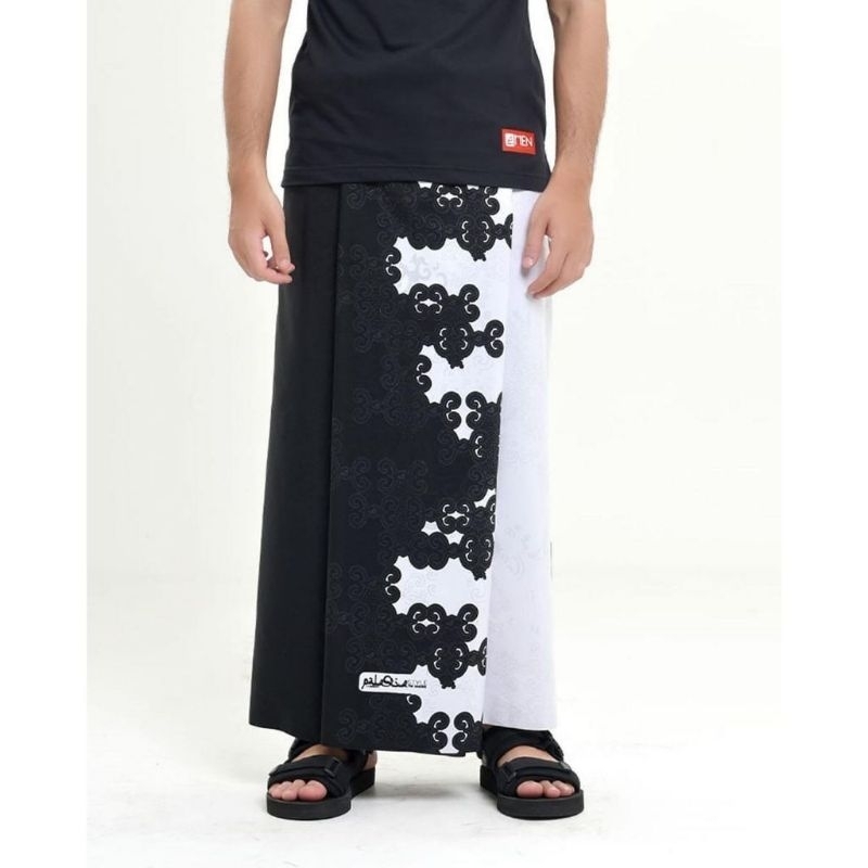 RABBANI - SARUNG SAHO RABBANI ORIGINAL - SARUNG HITAM PUTIH RABBANI PALESTINE