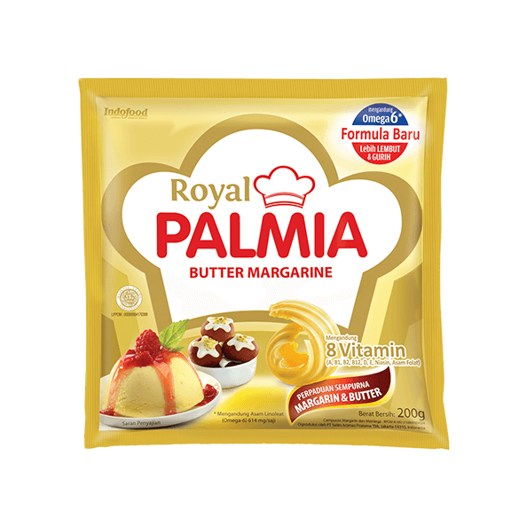 

Royal Palmia Butter Margarine Margarin 200 gr