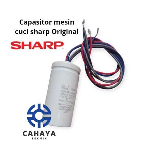 Kapasitor mesin cuci Sharp ORIGINAL