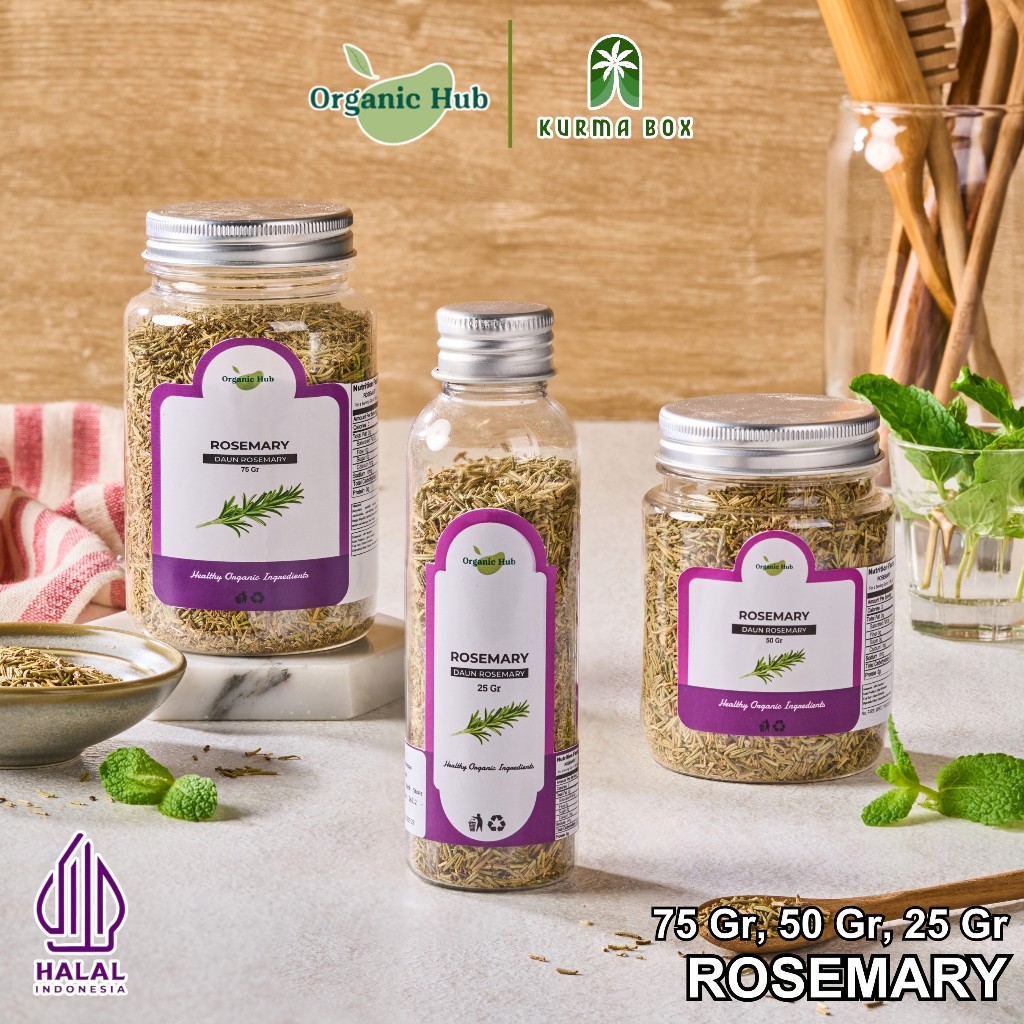 

Organic Hub Daun Rosemary Kering Bubuk Dried Rosemary
