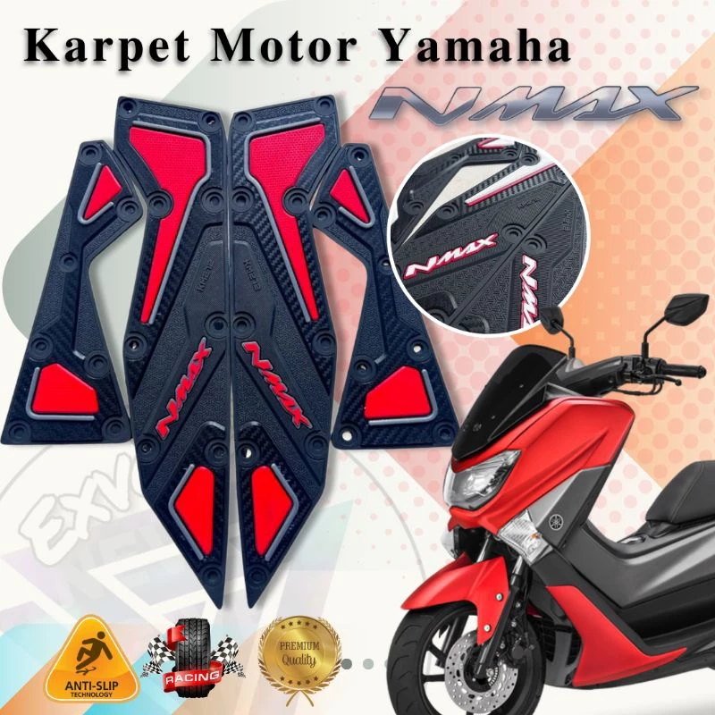 Karpet Motor Nmax Old - Karpet Karet Motor Yamaha Nmax Thn 2015 2016 2017 2018 2019 - Alas Kaki Nmax