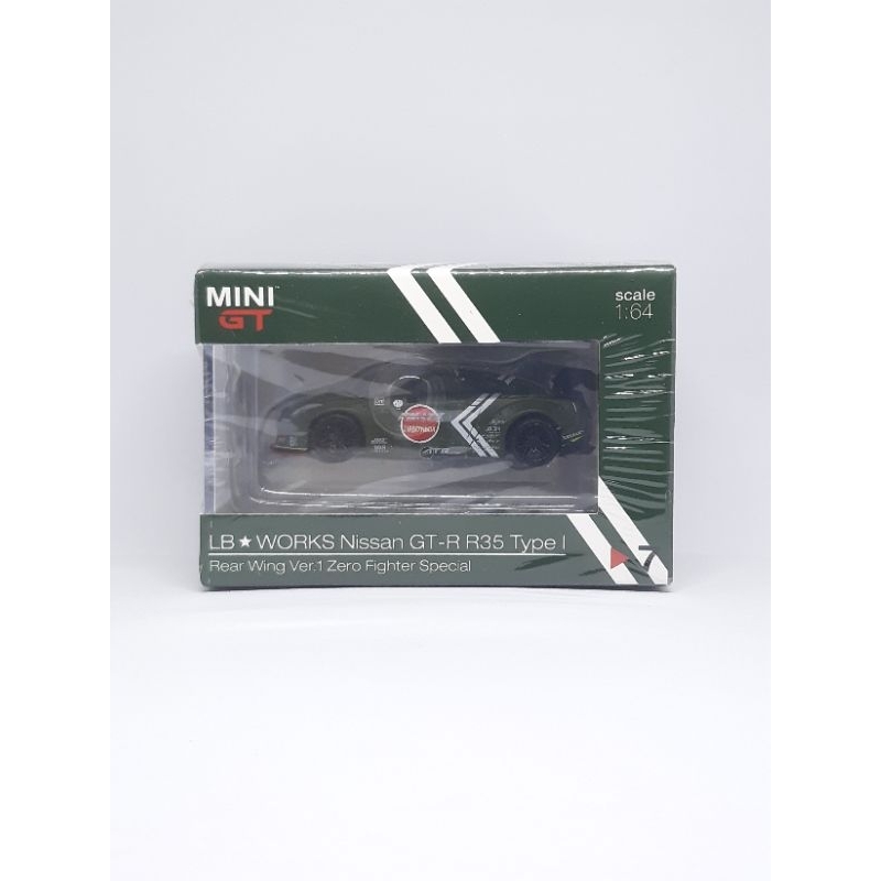 Mini GT Nissan GT-R R35 LBWK Zero Fighter