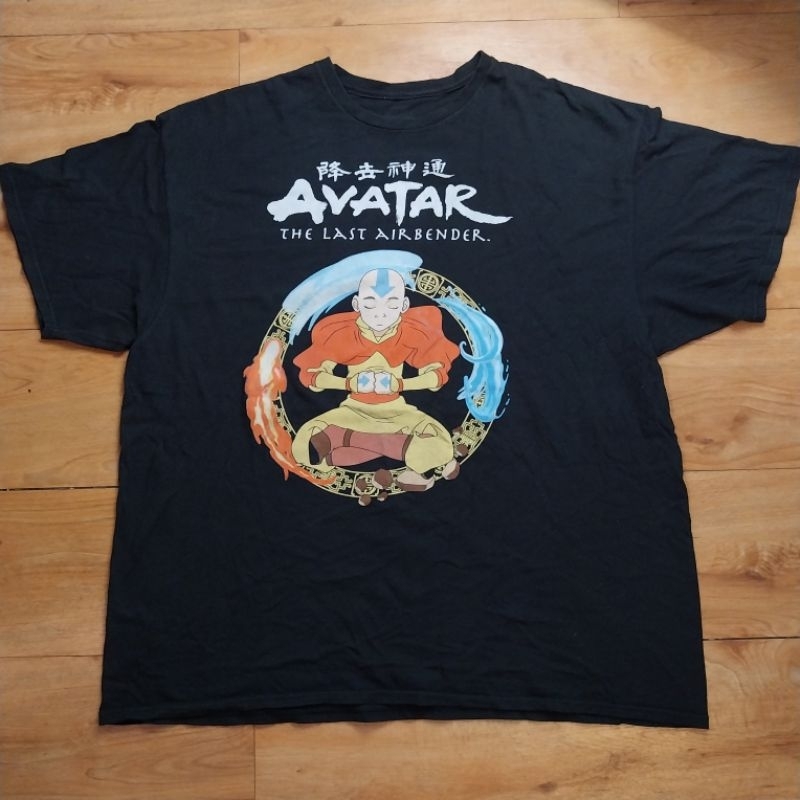 jual kaos anime avatar aang last airbender