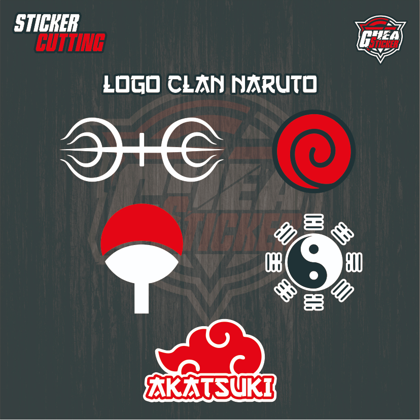 

Sticker Clan Naruto Cutting - Stiker Clan Uchiha