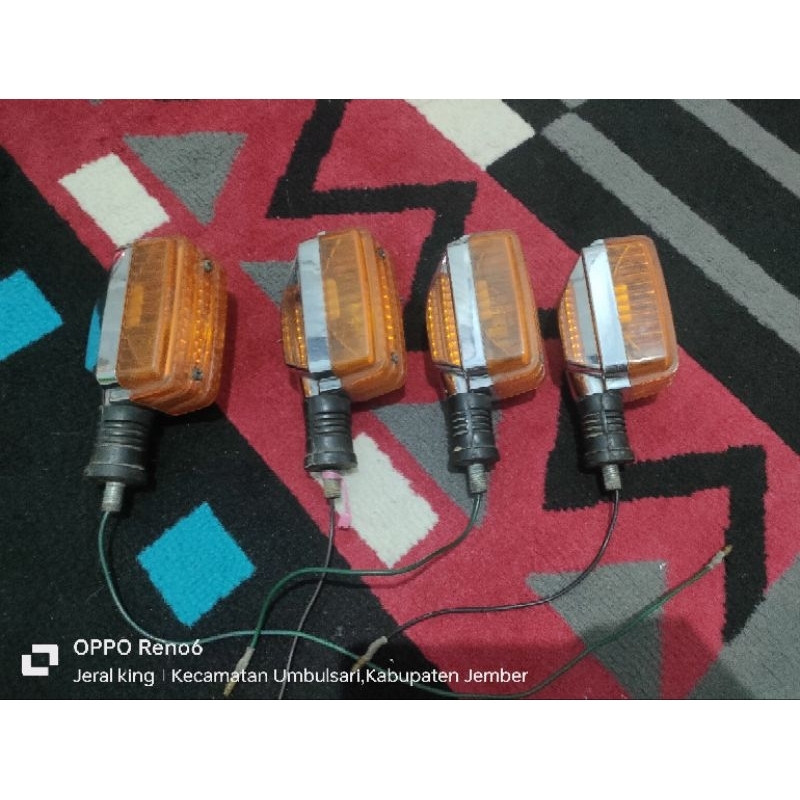 Lampu Sein Riting RX king cobra 83 Original