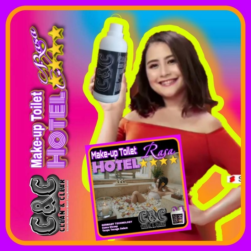C&C Pembersih kerak keramik kamar mandi makeup toilet cleaner