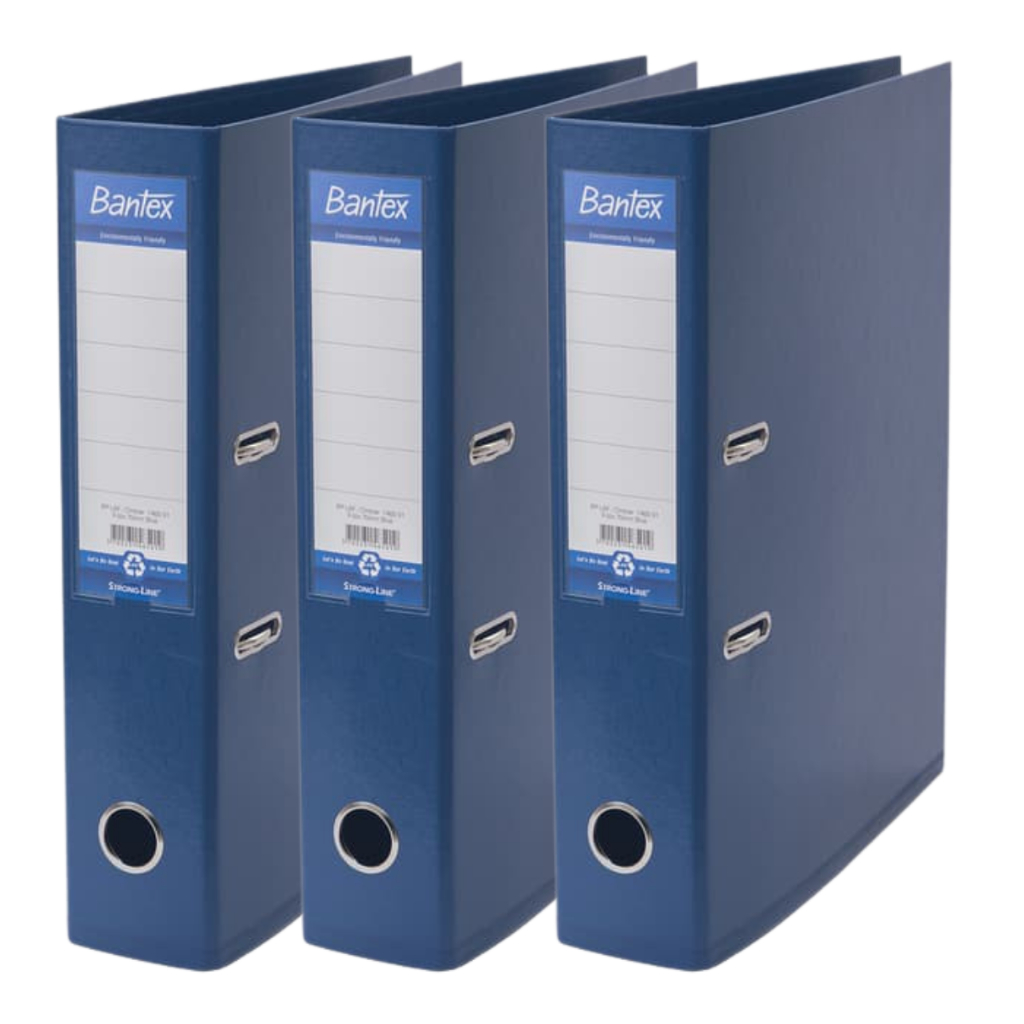 

File Ordner Organizer Folio F4 / Bantex 1465v - Biru